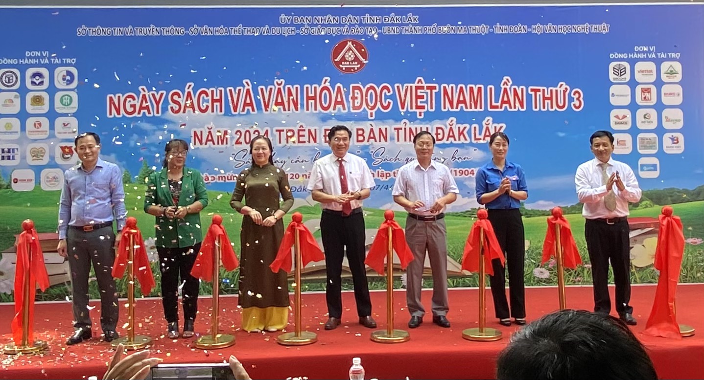 Tổ chức Ngày Sách và Văn hóa đọc Việt Nam năm 2024 trên địa bàn tỉnh 